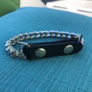 Bike chain bracelet